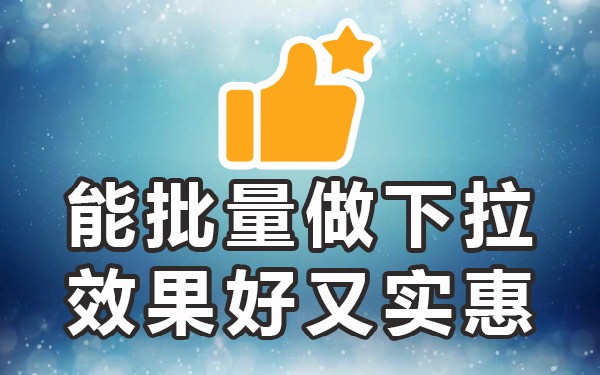 下拉优化软件_下拉优化平台_下拉框优化软件
